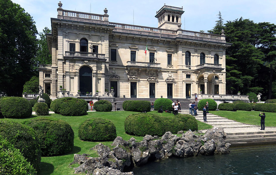 Villa Erba wedding event spaces on Lake Como